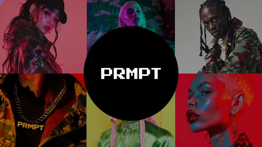 PRMPT creative portfolio collage