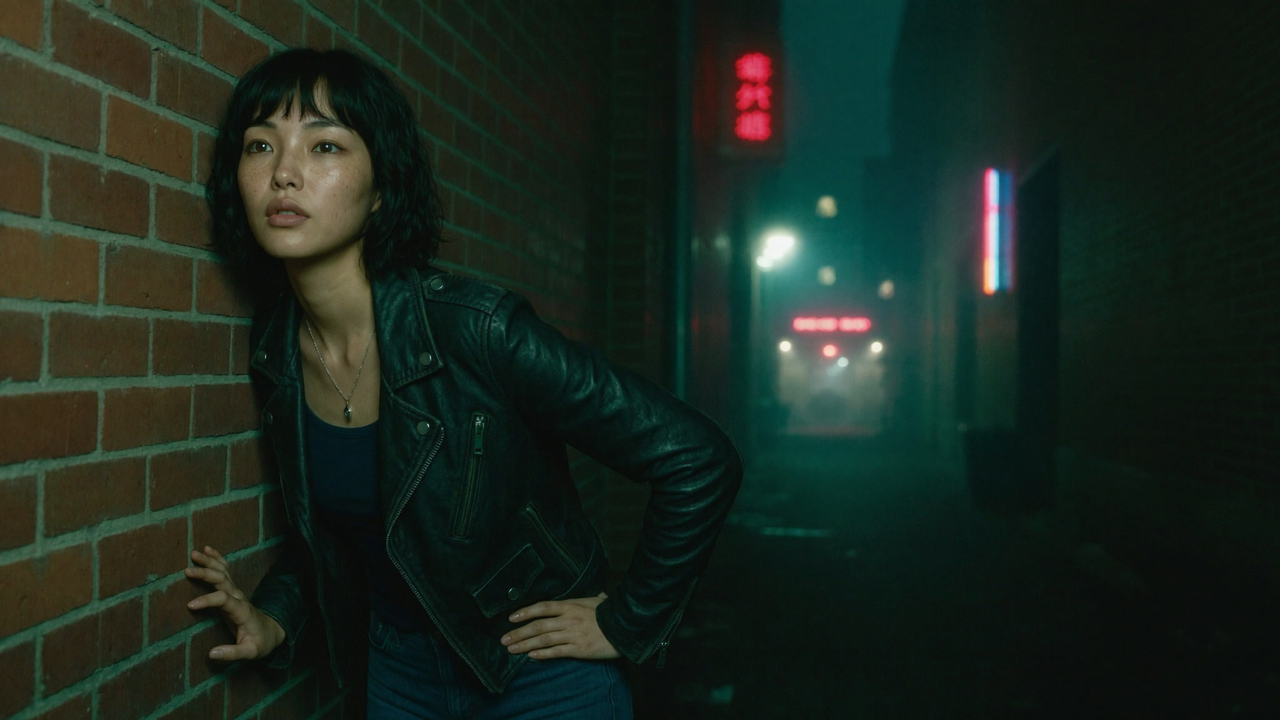 One AI Character Through a Rainy Night: Neo-Noir Short · 5