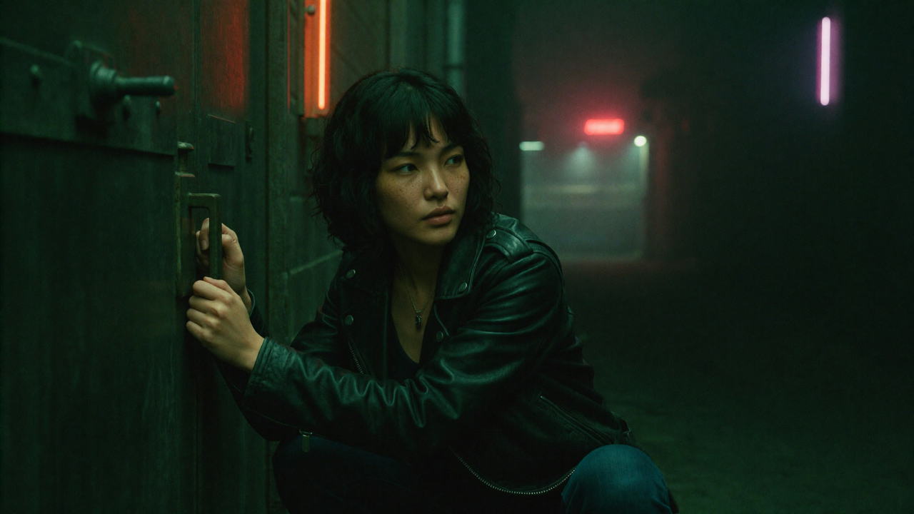 One AI Character Through a Rainy Night: Neo-Noir Short · 6