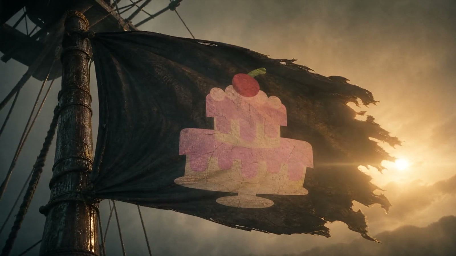 AI Commercial in Three Acts: Pirates, Cannons and Cake