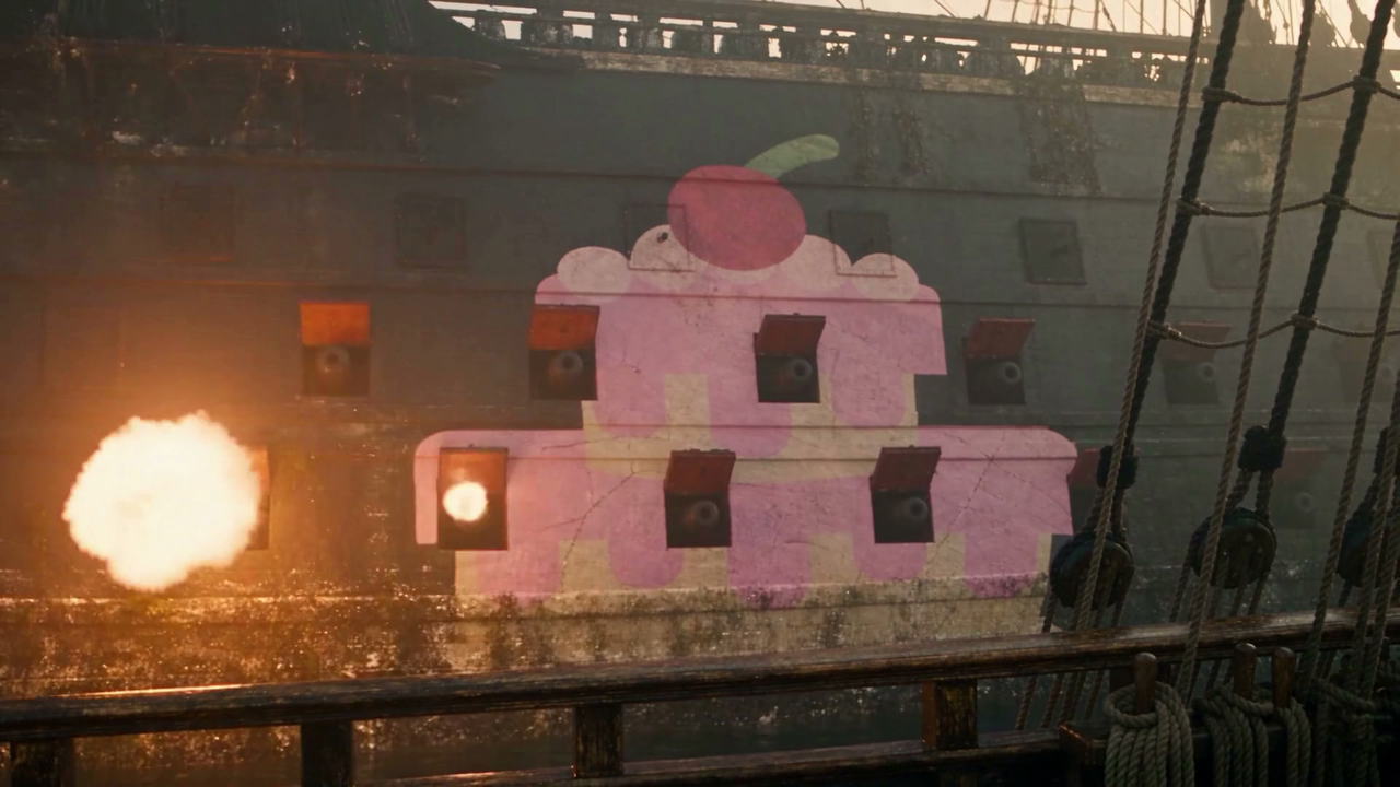 AI Commercial in Three Acts: Pirates, Cannons and Cake · 4
