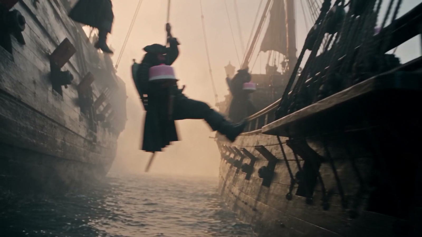 AI Commercial in Three Acts: Pirates, Cannons and Cake