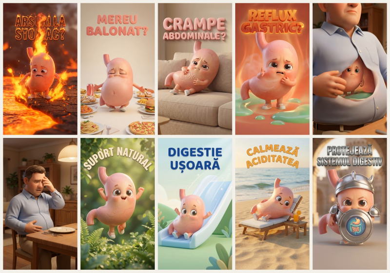 Doza De Sanatate: AI Video Ads for a Supplement Brand