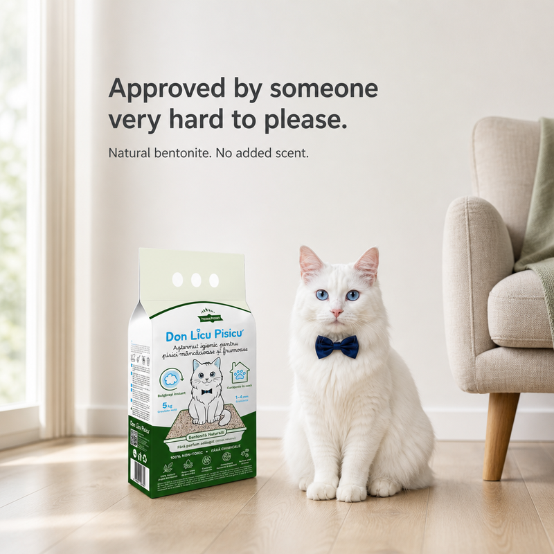 Don Licu Pisicu': AI Character Campaign for a Cat Litter Brand