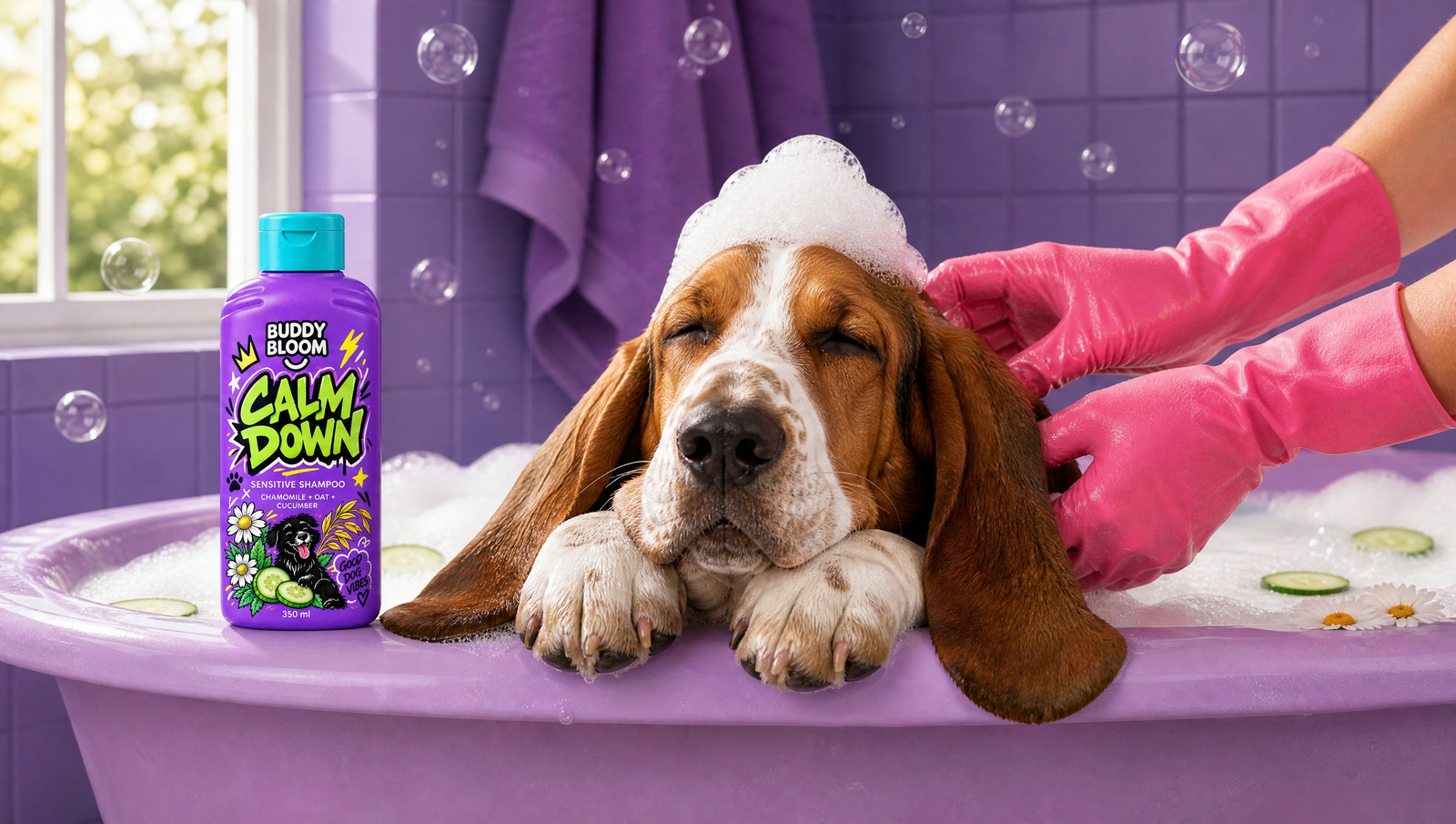 Buddy Bloom: It's a Bow Wow Bath Time