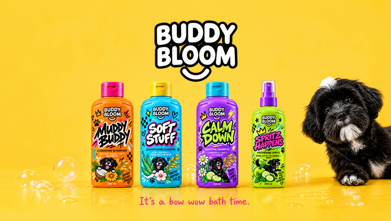 Buddy Bloom: It's a Bow Wow Bath Time