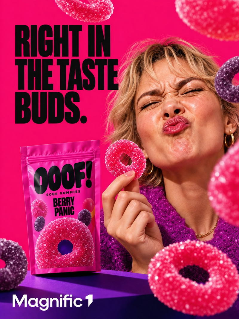 Ooof! Right in the Taste Buds