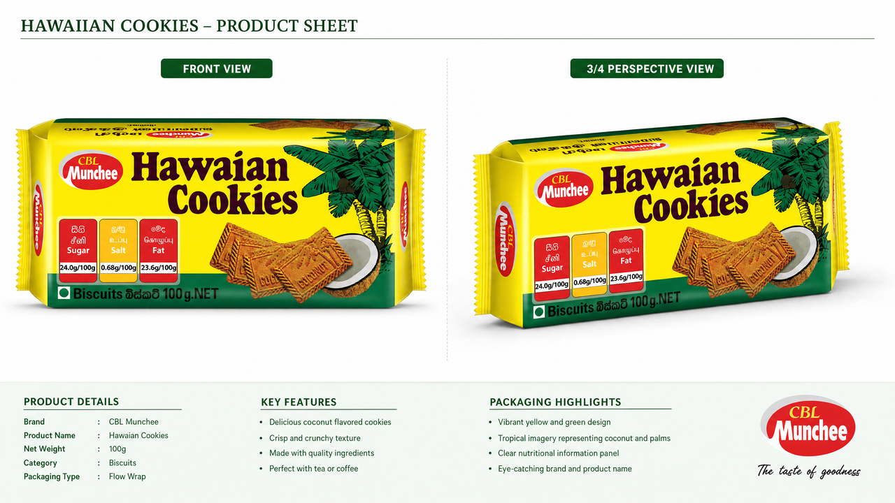 Hawaian Cookies add · 2