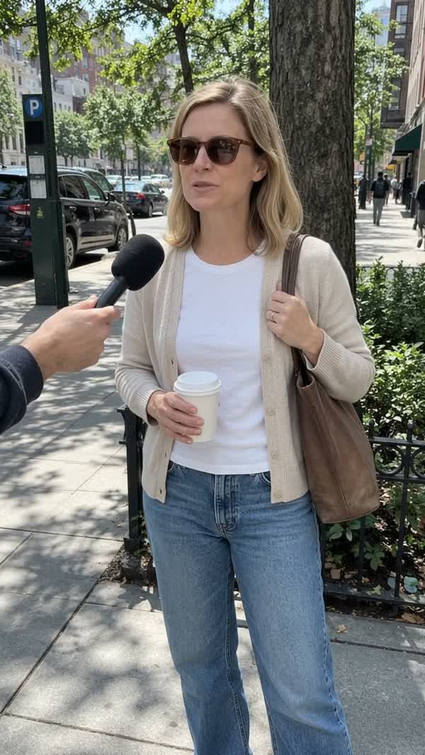 AI Street Interview: Coffee Conversation